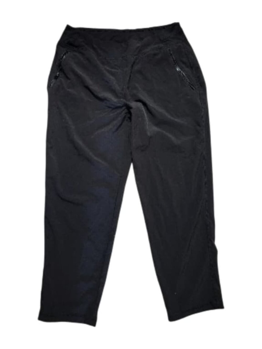 Chico's Black Travelers Side-Zip Tapered Pants Size 0.5